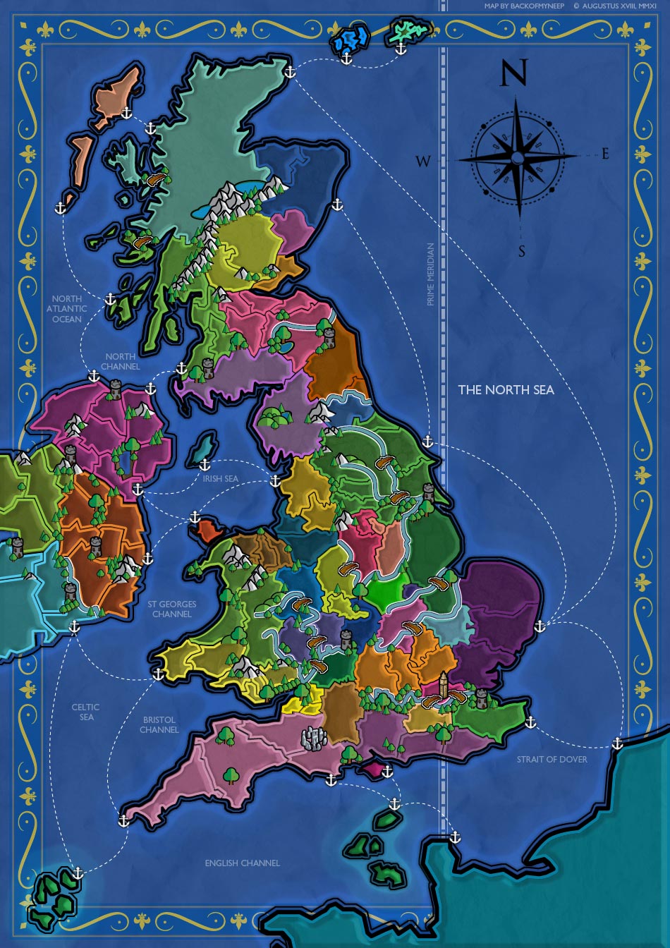 the map
